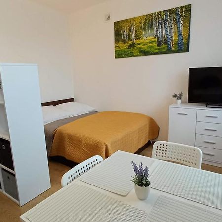 Apartament Orzysz "Zabi Staw" Buitenkant foto