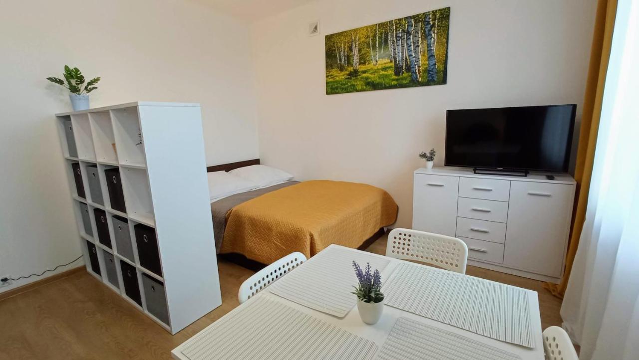 Apartament Orzysz "Zabi Staw" Buitenkant foto